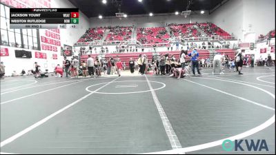 80-84 lbs Rr Rnd 5 - Jackson Yount, Weatherford Youth Wrestling vs Weston Rutledge, Team Nomad