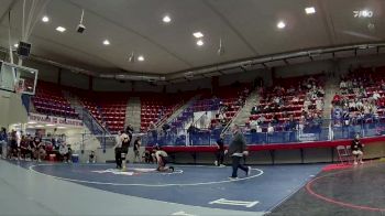 138 lbs 5th Place Match - Boston Luevano, Pontotoc City vs Parker Hall, New Albany High School