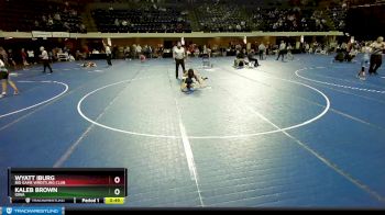 102 lbs Cons. Round 4 - Kaleb Brown, Iowa vs Wyatt Iburg, Big Game Wrestling Club