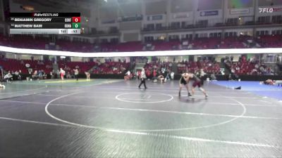 165 lbs Cons. Round 2 - Matthew Bair, Kuna vs Benjamin Gregory, Centennial