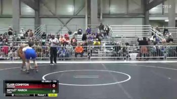 170 lbs Cons. Round 1 - Skylet March, Tiger vs Clair Compton, Andover