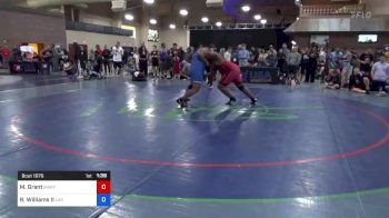 130 kg Quarters - Mm Grant, Maryland vs Ronald Williams II, Las Vegas Wrestling Club