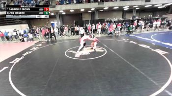 170 lbs Champ. Round 3 - Gabrielle Brown, Aurora (East) vs Olivia Monroe, Unattached