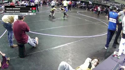 75 lbs Cons. Round 4 - Mathaus Spatz, East Butler Wrestling Club vs Kelvin Johnson, Sherman Challengers
