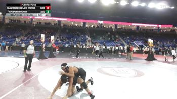 175 lbs Round Of 64 - Mauricio Colon-Perez, North Andover vs Kaiden Brown, Springfield Central