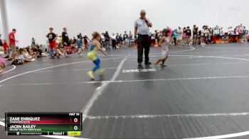 50 lbs Cons. Round 3 - Zane Enriquez, Takedown Elite vs Jacen Bailey, Pelion Youth Wrestling