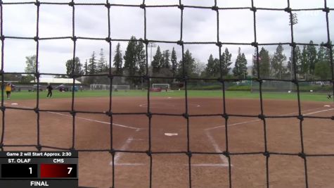 Replay: St. Olaf College vs CMS | Mar 29 @ 12 PM