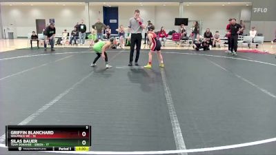 76 lbs Round 1 (6 Team) - Griffin Blanchard, Wolfpack WC vs Silas Bauer, Team Donahoe - Green