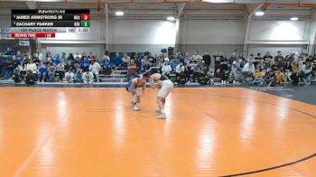 133 lbs 1st Place Match - Zachary Parker, Glenville State vs James Armstrong Jr, West Liberty