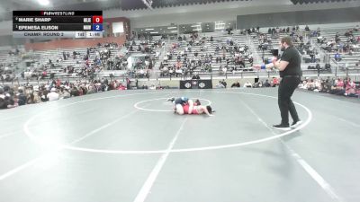 57 Finals kg Champ. Round 2 - Marie Sharp, New Jersey vs Epenesa Elison, Monster Garage Wrestling