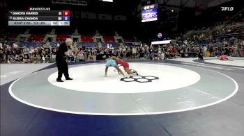 105 lbs Champ. Rd Of 32 - Dakota Harris, OK vs Alissa Chanda, MO