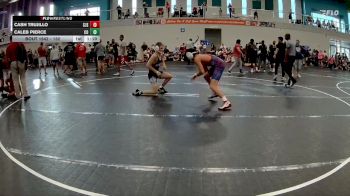 132 lbs Cons. Round 3 - Cash Trujillo, St. Johns Silverbacks vs Caleb Pierce, Camden Outsiders