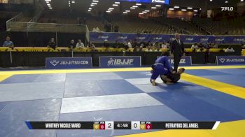 Petrayris Del Angel vs Whitney Nicole Ward 2026 Pan Jiu Jitsu IBJJF Championship
