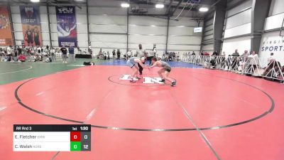 126 lbs Rr Rnd 3 - Ethan Fletcher, Gold Medal WC vs Carson Walsh, Iron Horse Wrestling Club