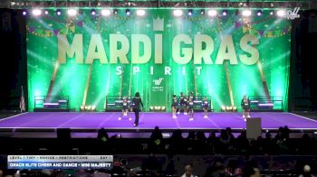 Grace Elite Cheer and Dance - Mini Majesty [2026 L1 Tiny - Novice - Restrictions Day 1] 2026 Mardi Gras Grand Nationals
