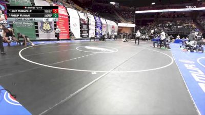 165 Class 3 lbs Cons. Round 1 - Luke Turmelle, Vianney vs Philip Fiagan, Lincoln College Prep