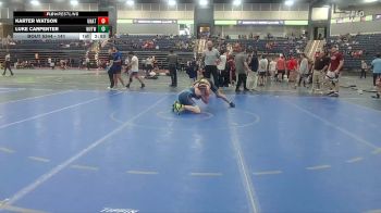 141 lbs Cons. Round 3 - Luke Carpenter, WVU Tech (W.Va.) vs Karter Watson, Unattached
