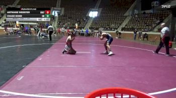 157 lbs Champ. Round 2 - Antwane Webster, Unattached vs Chase Bond, Truett McConnell University