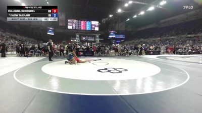 235 lbs Champ. Rd Of 32 - Ellianna Schendel, MN vs Faith Tarrant, WA