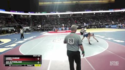 I-190 lbs Quarterfinal - Jared Marine, Oceanside vs Ian Sutherland, Brewster