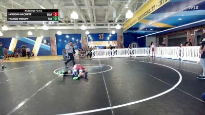 106 lbs Round 3 (8 Team) - Jaxson Hackett, Braves WC vs Thiago Finuff, Panhandle Gator Dogs