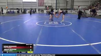 182 lbs Quarterfinal - Abram Bashaw, Potomac Senior vs Noah SeGraves, West Potomac