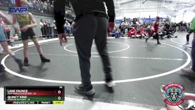 76 lbs Placement (4 Team) - Quincy King, Missouri Outlaws vs Lane Faunce, East Kansas Eagles Red