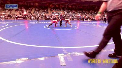 85 lbs Quarterfinal - Izabella Morikawa, Nakamura Wrestling vs Lily Carson, Owasso Takedown Club
