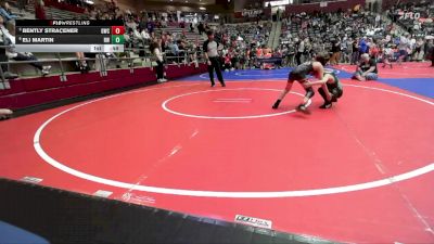 67 lbs Quarterfinal - Bently Stracener, Gravette Wrestling Club vs Eli Martin, Raptor Wrestling