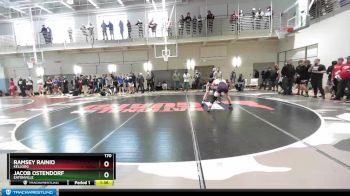 170 lbs Cons. Round 2 - Ramsey Rainio, Kellogg vs Jacob Ostendorf, Eatonville