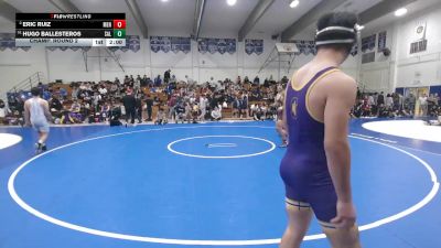 179 lbs Champ. Round 2 - Hugo Ballesteros, Salinas vs Eric Ruiz, Menlo-Atherton