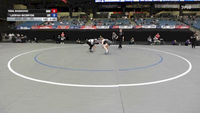 160 lbs 3rd Place Match - Vida Boskovic, Southern Oregon vs Latifah McBryde, Life