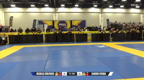 Sandro Vivona vs Nicholas John Rouse 2024 World IBJJF Jiu-Jitsu No-Gi Championship