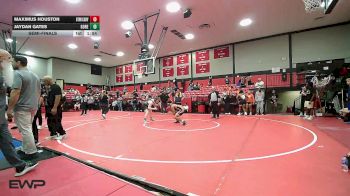 165 lbs Semifinal - Maximus Houston, Bookert T Washington vs Jaydan Gates, Gore Public Schools