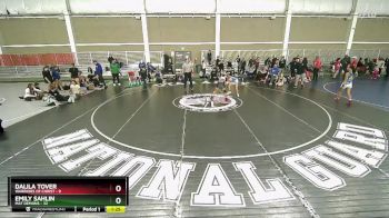 110 lbs Placement (4 Team) - Emily Sahlin, Mat Demons vs Dalila Tover, Warriors Of Christ