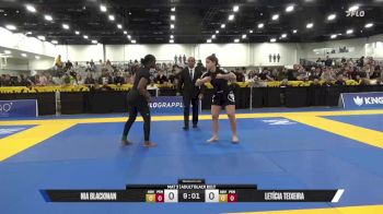 Letícia Teixeira vs Nia Blackman 2025 World IBJJF Jiu-Jitsu No-Gi Championship