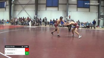 Consolation - Daniel Sblendorio, Rhode Island College vs David Sheldon, Rhode Island College