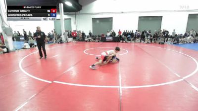 100 lbs Connor Wright, Washington vs Leonydes Peraza, Florida