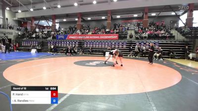 130 lbs Round Of 16 - Peyton Hand, Ottawa (Kan.) vs Alysaa Randles, Providence (Mont.)