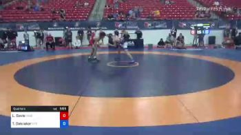 48 kg Quarters - Liam Davis, Spartan RTC FL vs Tyler Dekraker, Integrity Wrestling Club