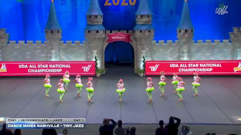 Dance Mania Nashville - Tiny Jazz [2026 Tiny - Intermediate - Jazz Day 1] 2026 UCA & UDA All Star Nationals