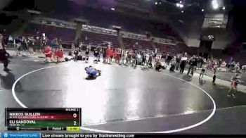 63 lbs Round 2 (10 Team) - Nikkos Guillen, Black Fox Wrestling Academy vs Eli Sandoval, Team NV