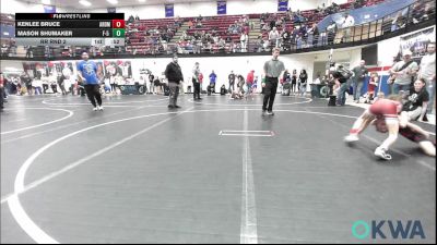 52-55 lbs Rr Rnd 2 - Kenlee Bruce, ARDMORE TAKEDOWN CLUB vs Mason Shumaker, F-5 Grappling