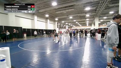 150 lbs Cons. Sub-semis - Owen Pehrson, Utah vs Tekoa Stotts, Utah