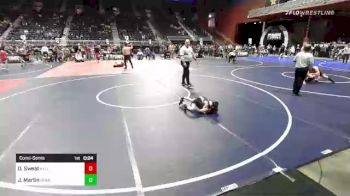 46 lbs Consolation - Dillon Sweat, Kalispell WC vs Jackson Martin, Bear Cave