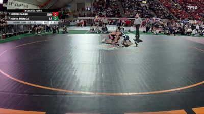 3A 113 lbs Semifinal - Peter Fabbi, Clearwater Valley vs Kevin Munoz, West Jefferson