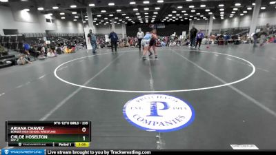 235 lbs 1st Place Match - Ariana Chavez, Borger High School Wrestling vs Chloe Hoselton, SOT-C