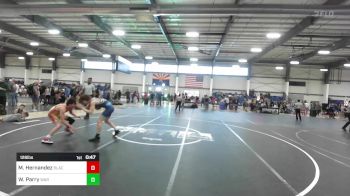 126 lbs Consi Of 8 #2 - Matthew Hernandez, BlackCat WC vs Wyatt Parry, War W.c.
