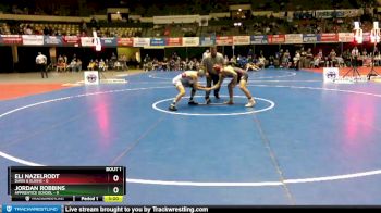 141 lbs Semis (4 Team) - Jordan Robbins, Apprentice School vs Eli Nazelrodt, Davis & Elkins