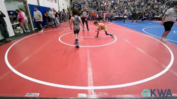 80 lbs 3rd Place - Rex McDonald, Team Tulsa Wrestling Club vs Declan Forrest, Vinita Kids Wrestling